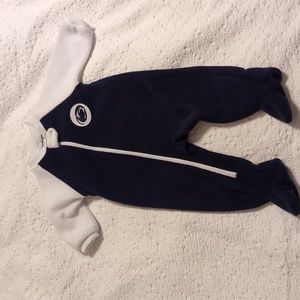 Penn State PSU footie fleece PJ